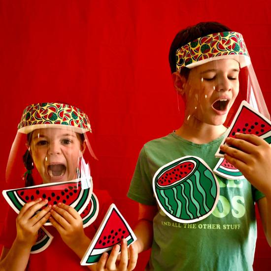 Face Shield (Kids) – Watermelon