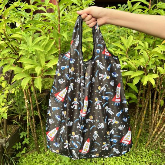 Eco Reusable Bag - Astronauts