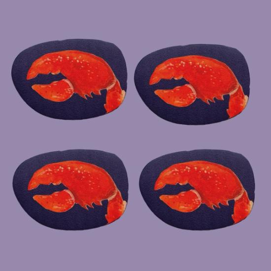 Coasters Set of 4 – Lobster 