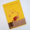 A5 Merlion Fabric Notebook (Yellow)