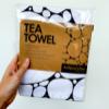 Tea Towel - Black Adipocytes