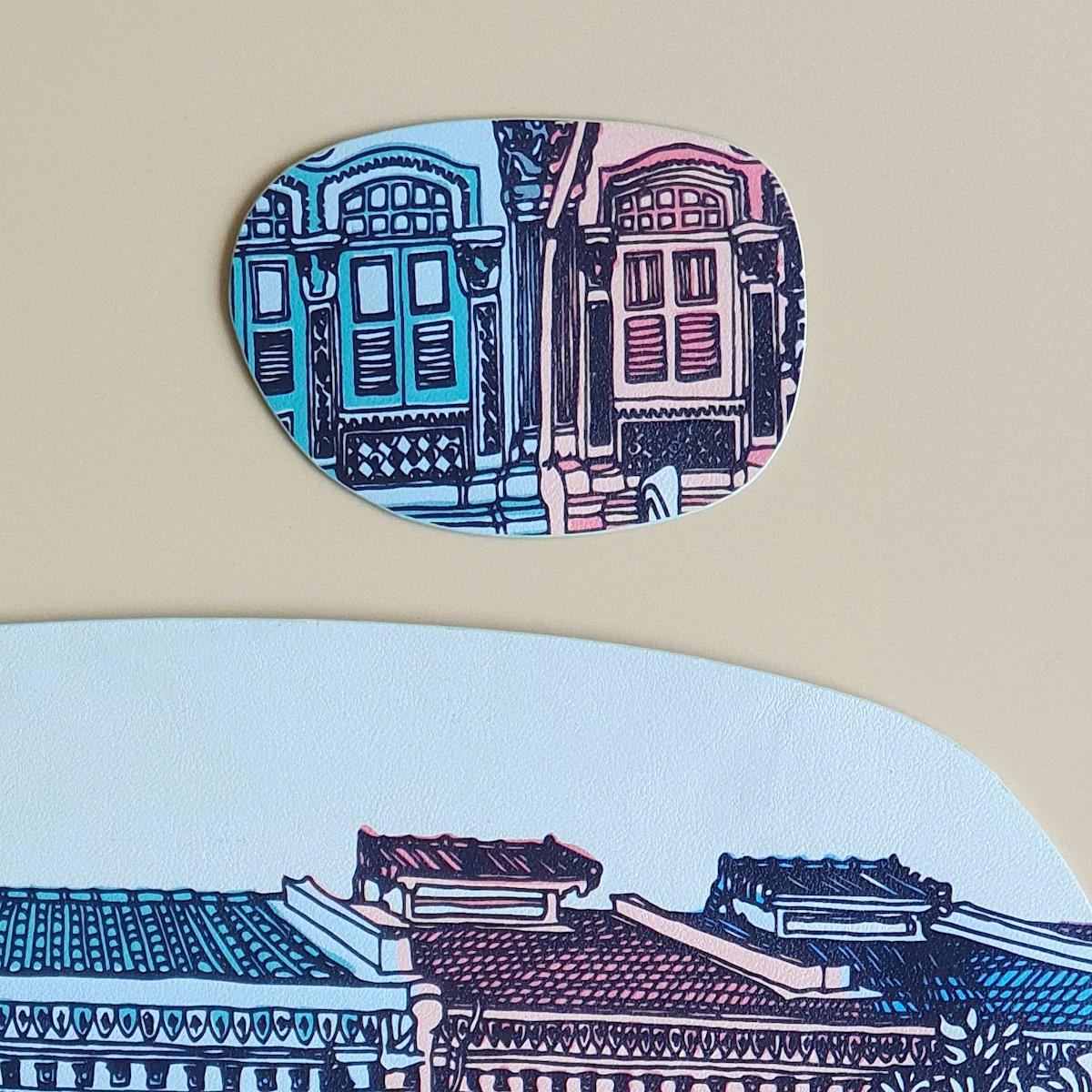 Coasters Set of 4 - Chai Chee Shophouse
