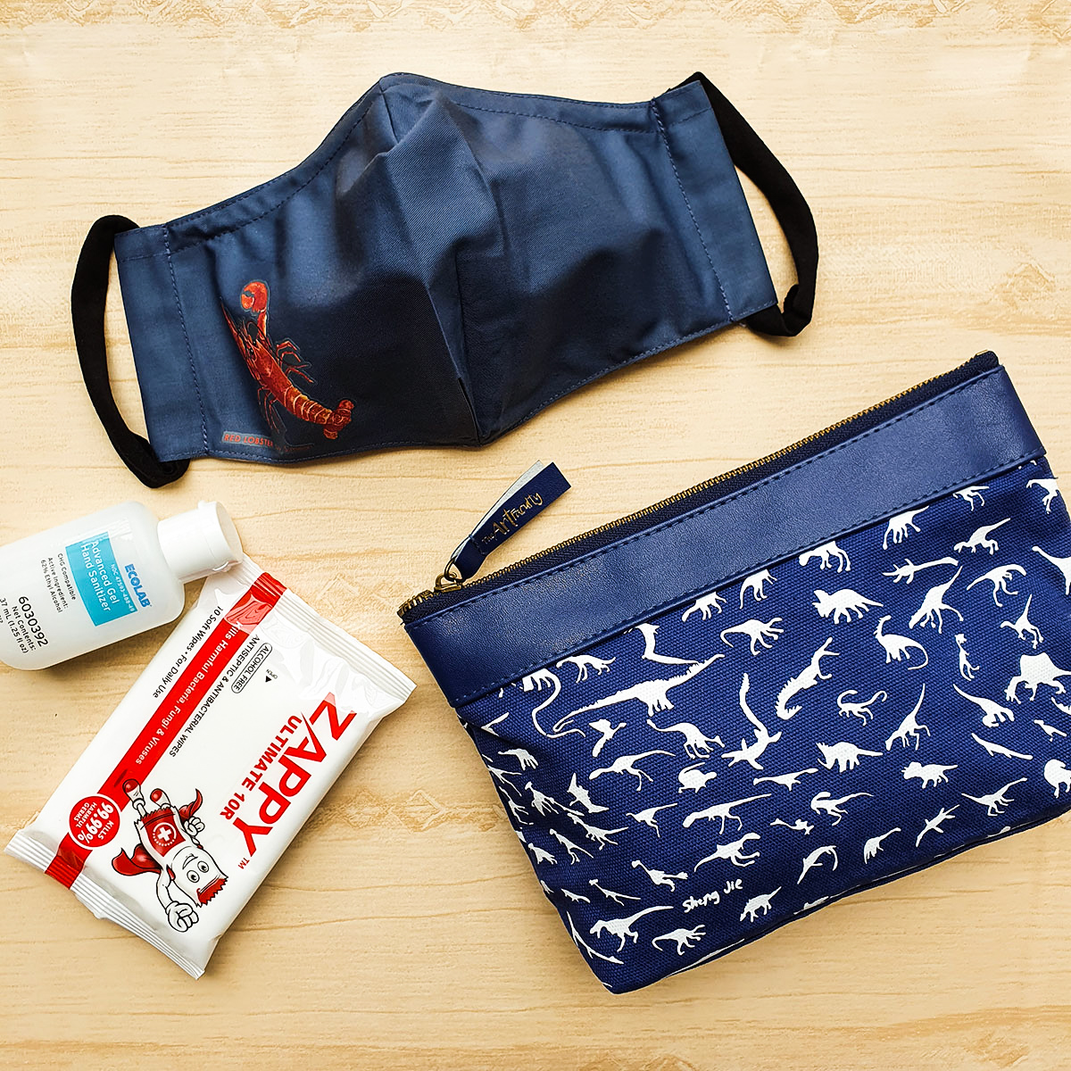 Mask Care Pack - Red Lobster (Navy)