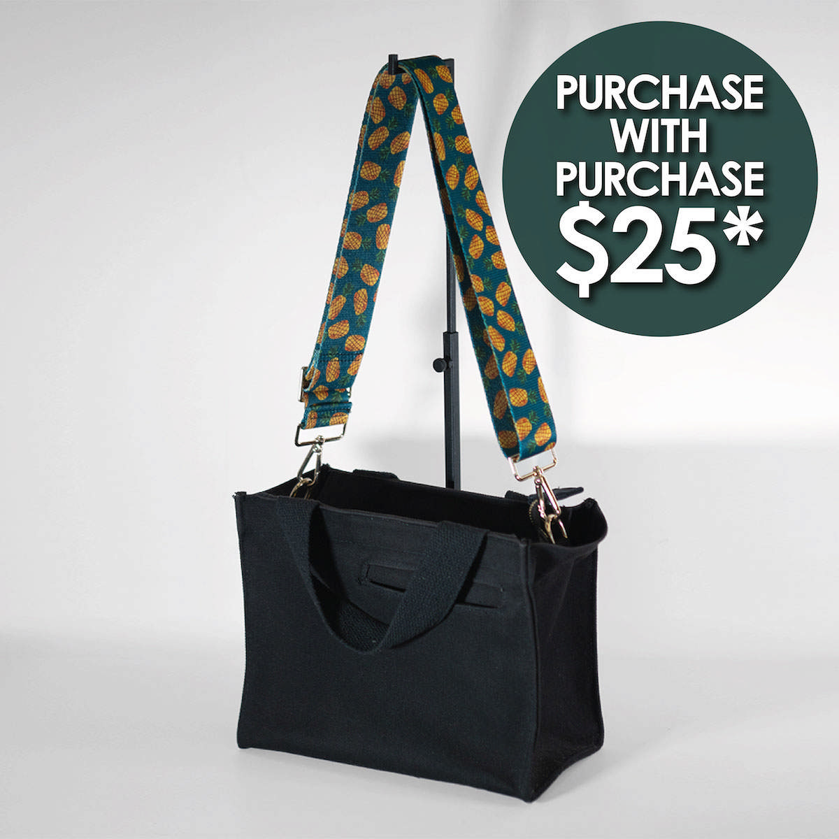 Bag Strap (Pineapple) with Canvas