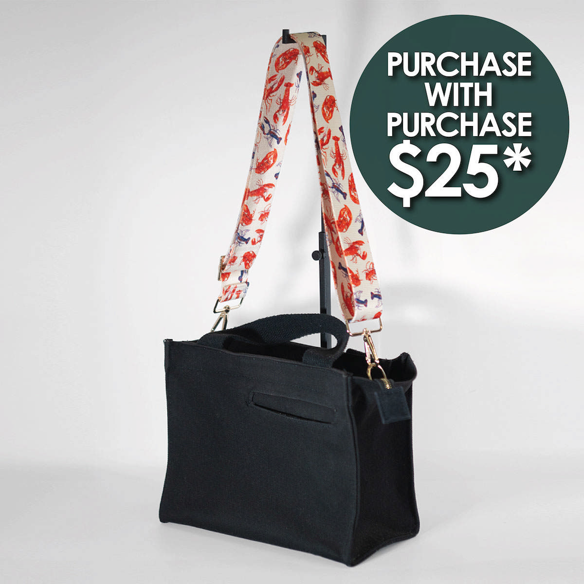 Bag Strap (Lobsters) with Canvas