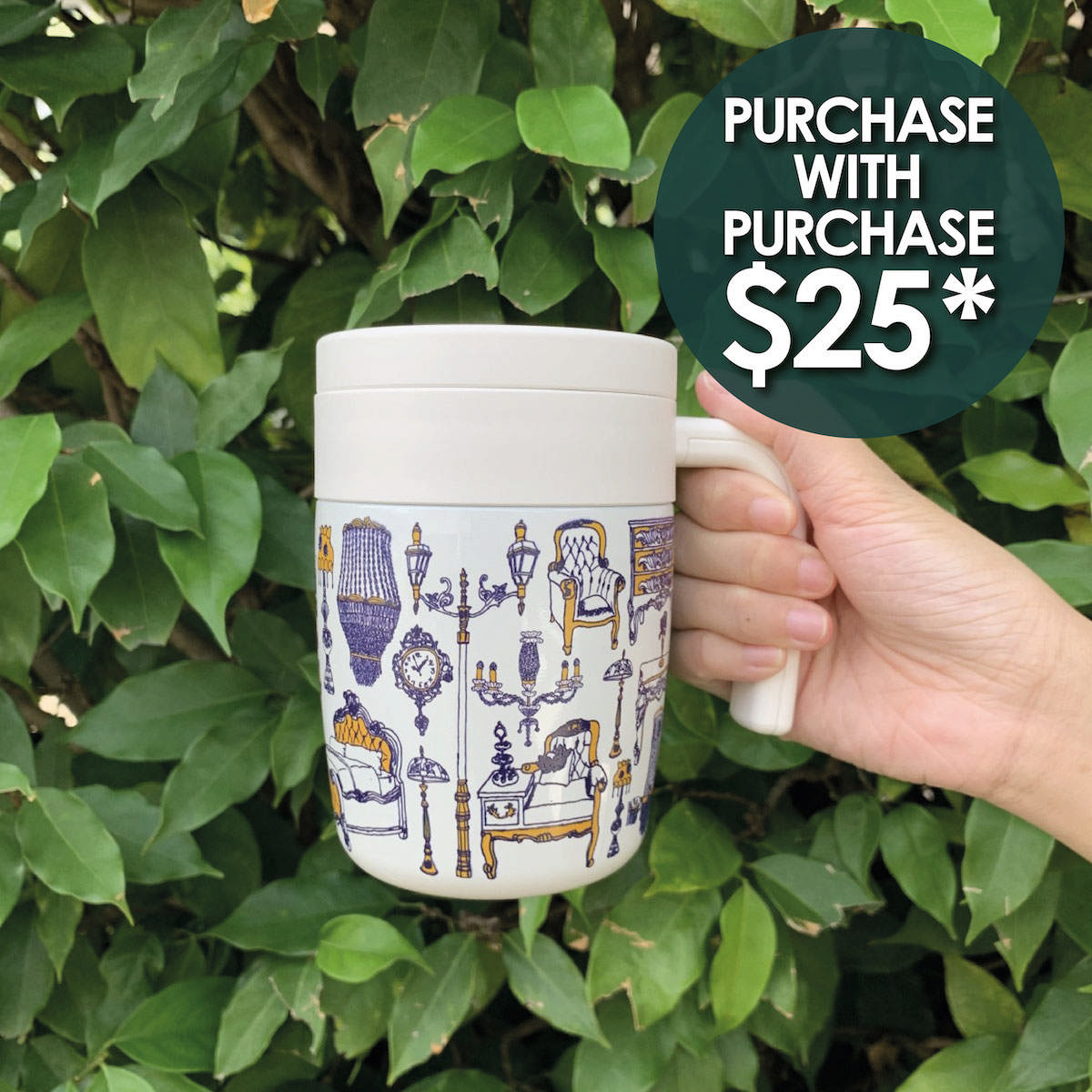 Thermo Mug - Vintage Motif