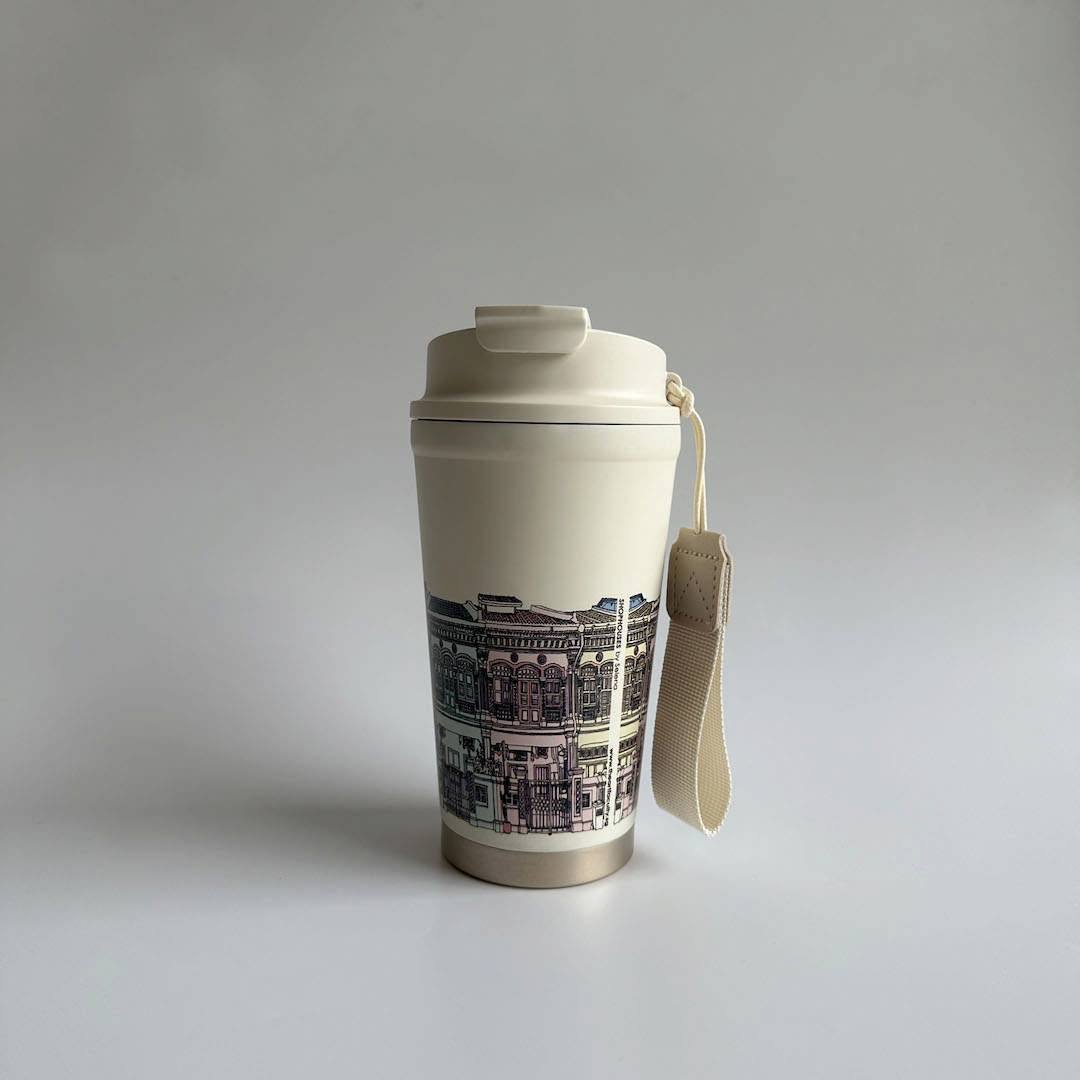 Thermal Tumbler - Peranakan Houses