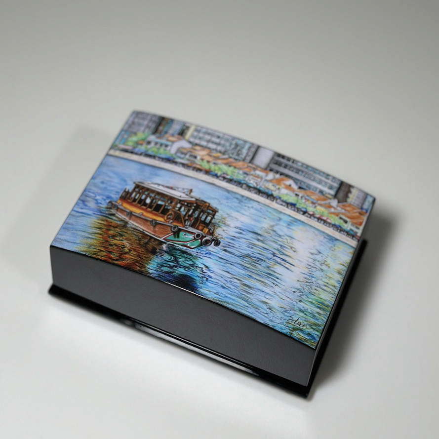 Business Card Box - Singapore River