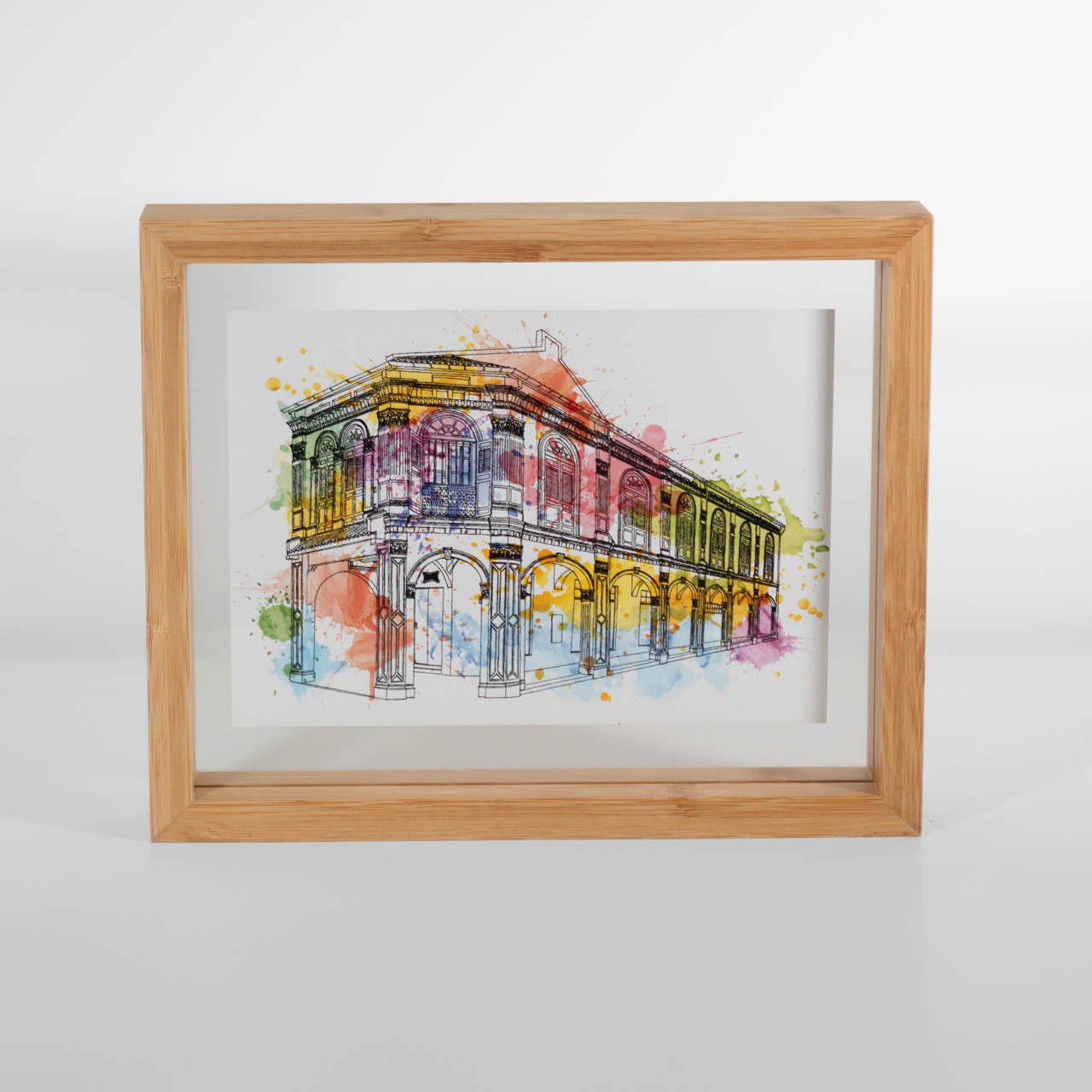 A5 Floating Frame - Emerald Hill
