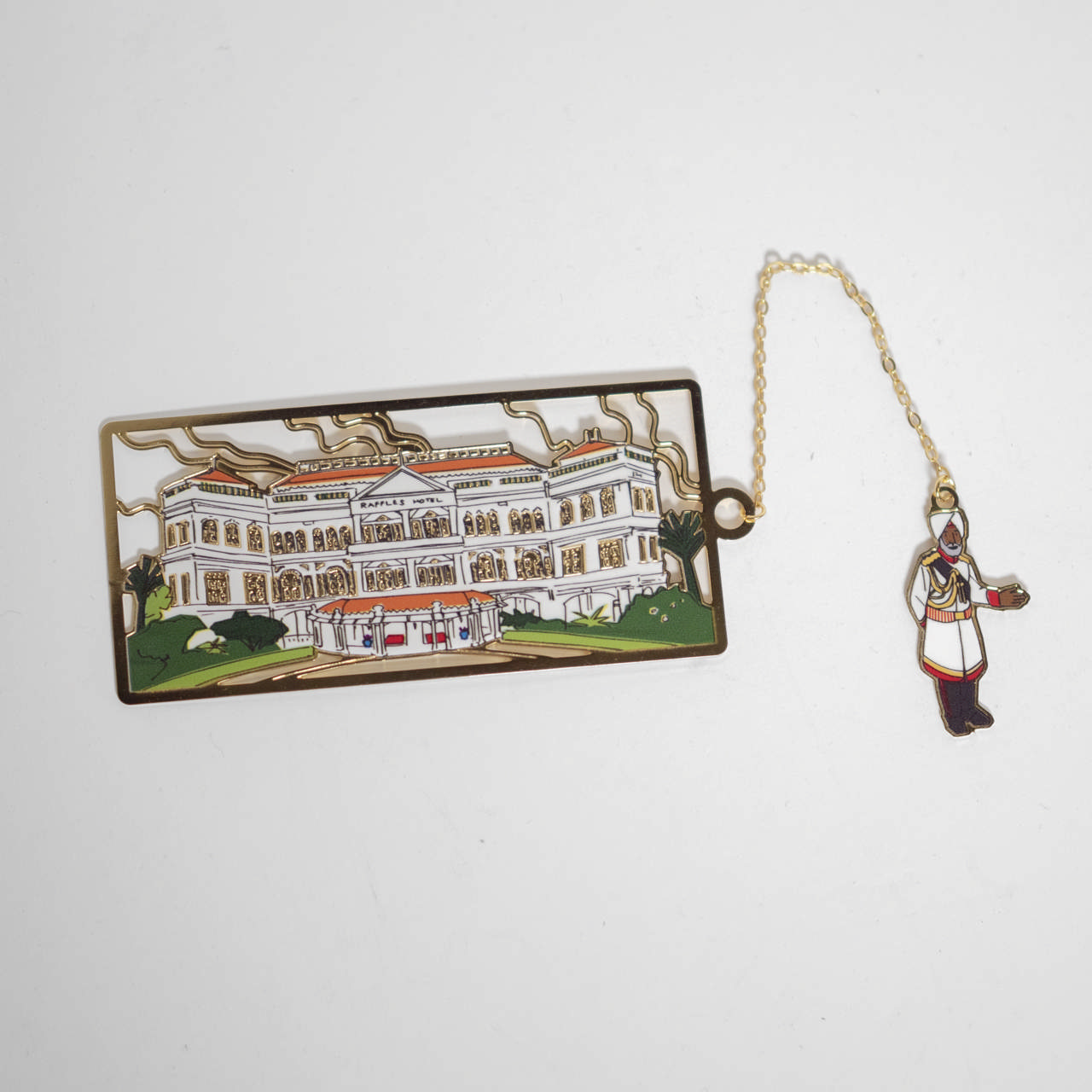 Metal Bookmark - Raffles Hotel