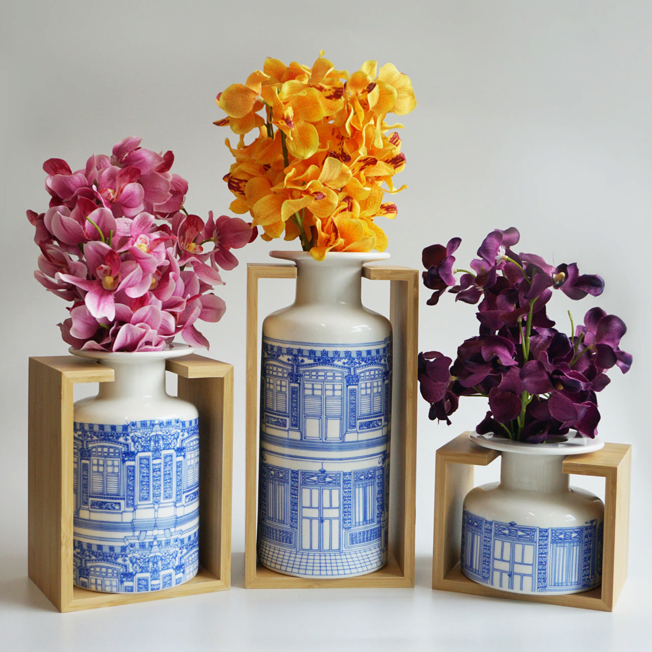 Vase Set of 3 - Petain Shophouse