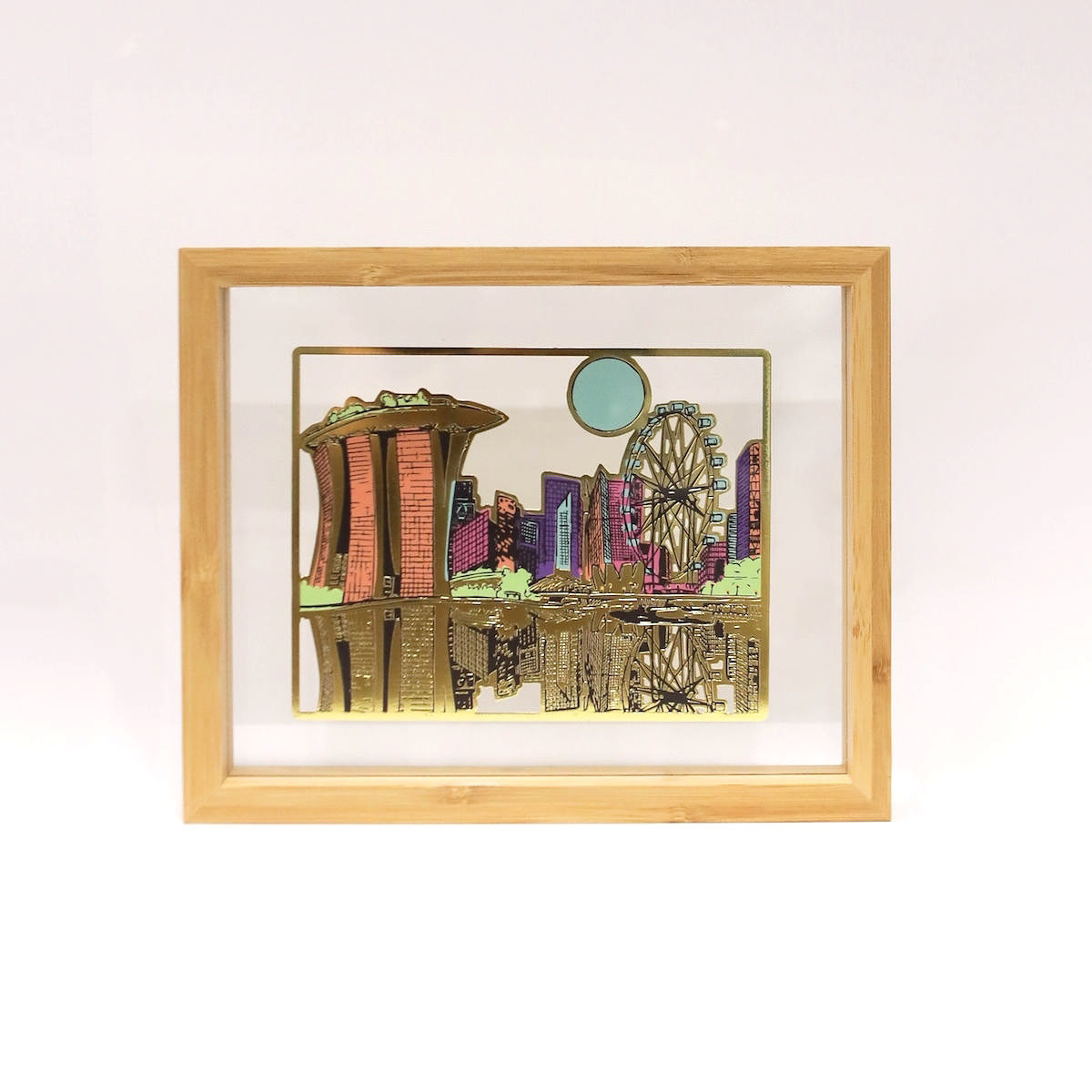 Floating Frame - Marina Cityscape