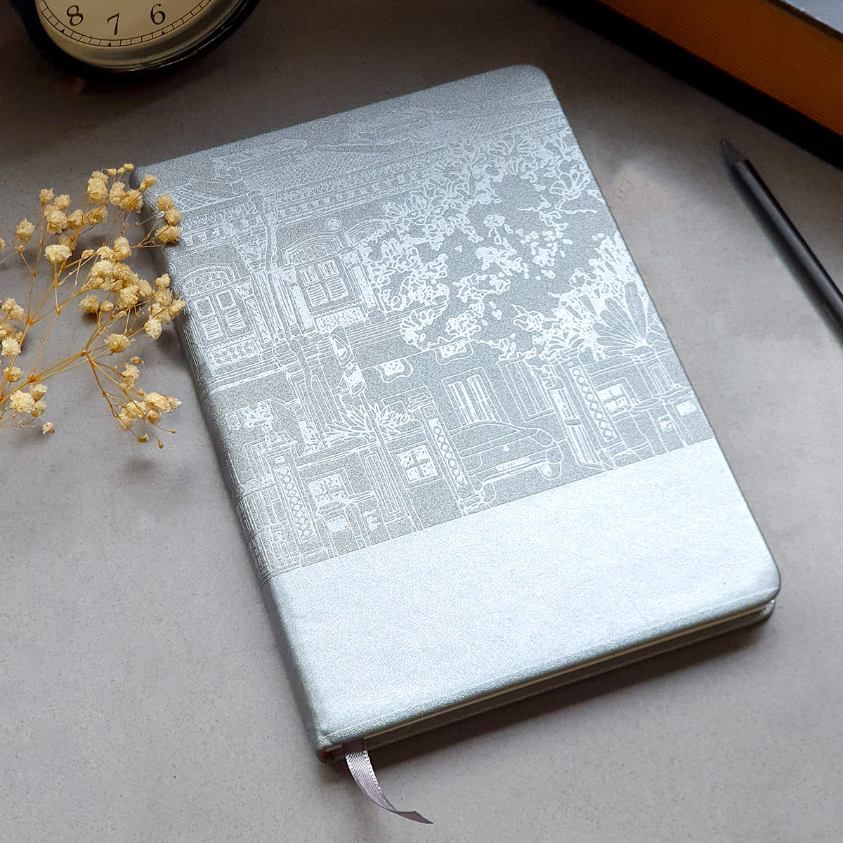 A5 PU Notebook - Chai Chee Shophouse