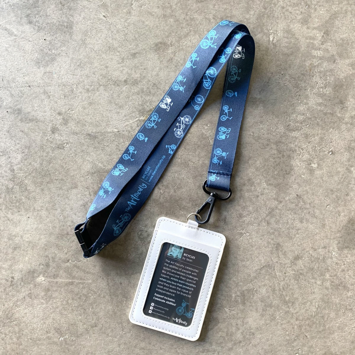 Lanyard & Cardholder - Bicycles