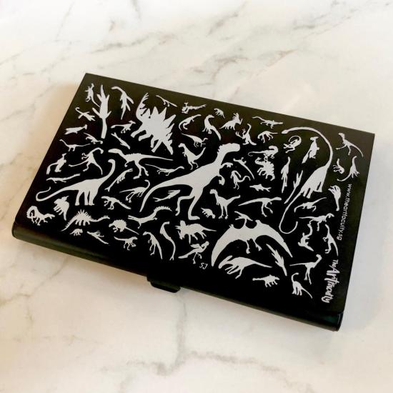 Dino Card Case - Black