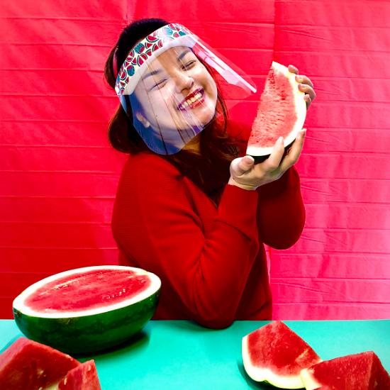 Face Shield (Adult) – Watermelon
