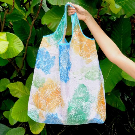 Eco Reusable Bags - Leaves