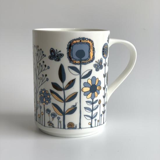 Porcelain Mug – Blossoms