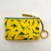 Mini Zip Pouch Yellow - Dino