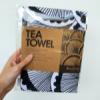 Tea Towel - Black Bivalvia
