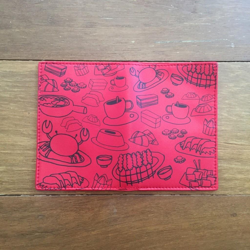 Passport Cover - Local Food by Aaron Yap