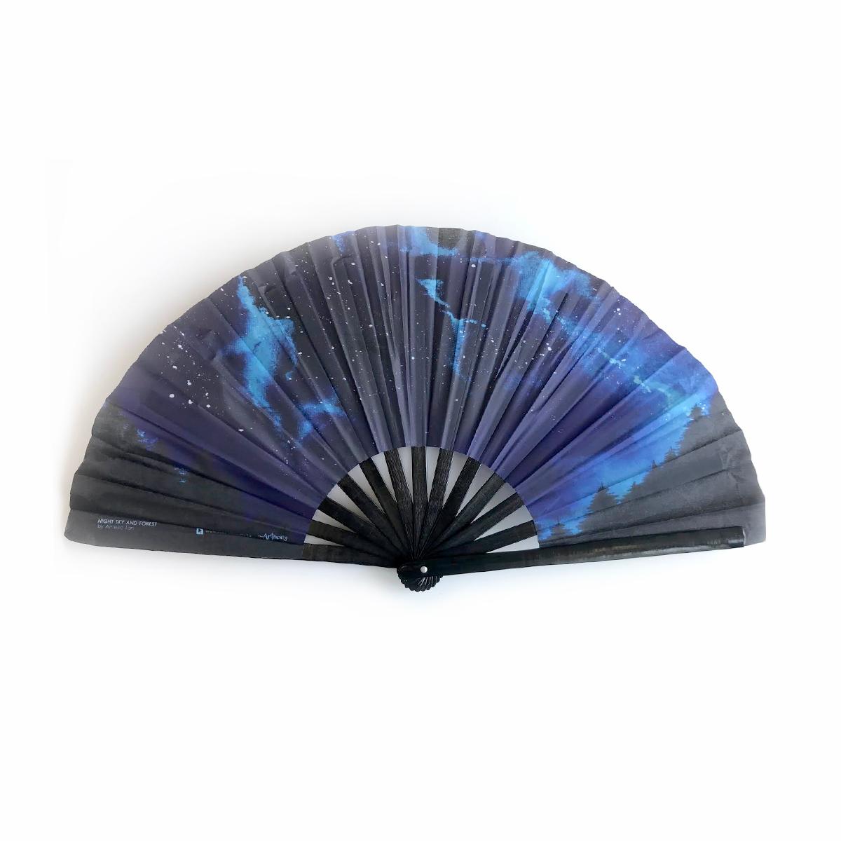 XL Fan – Night Sky and Forest
