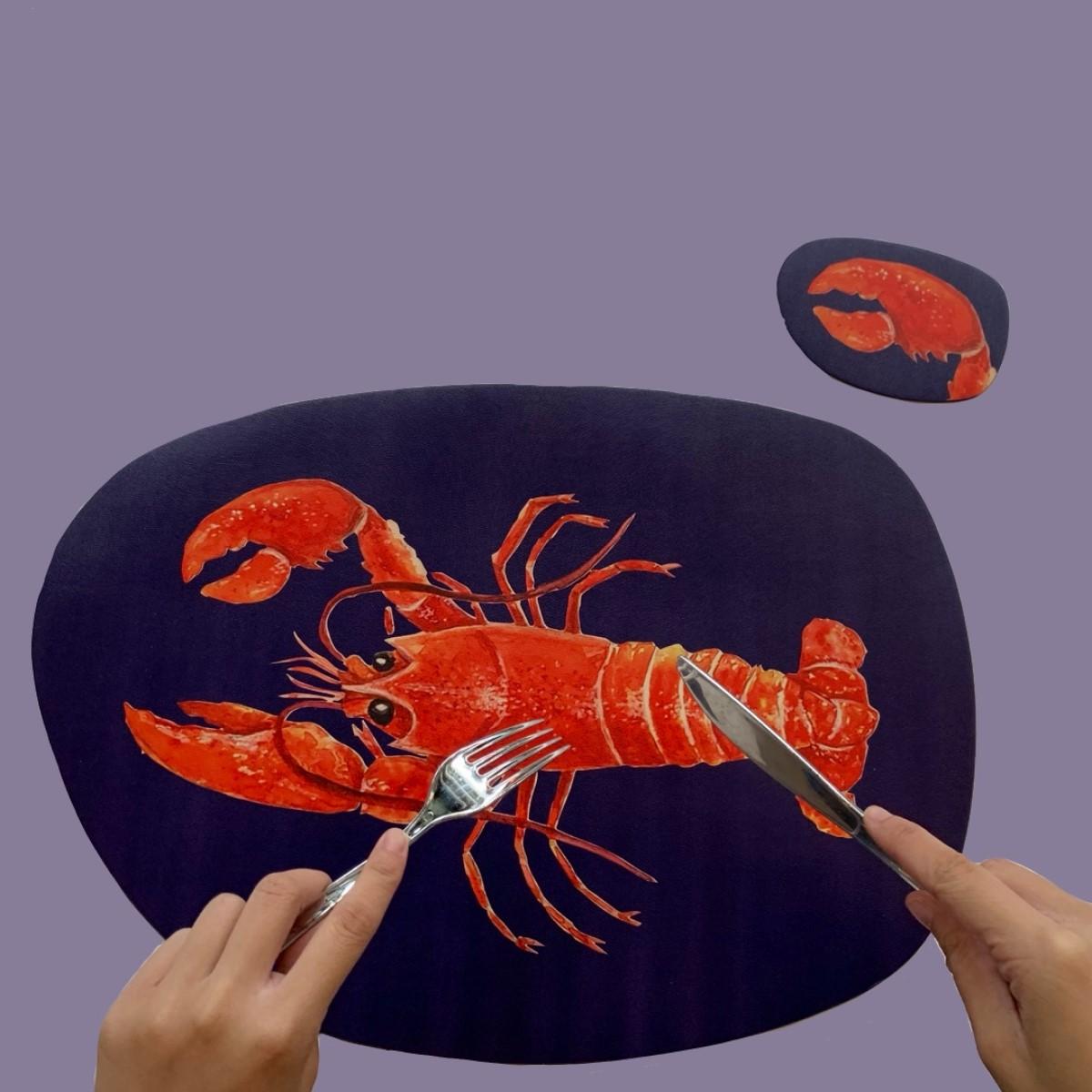 Dining Mat (single) – Lobster